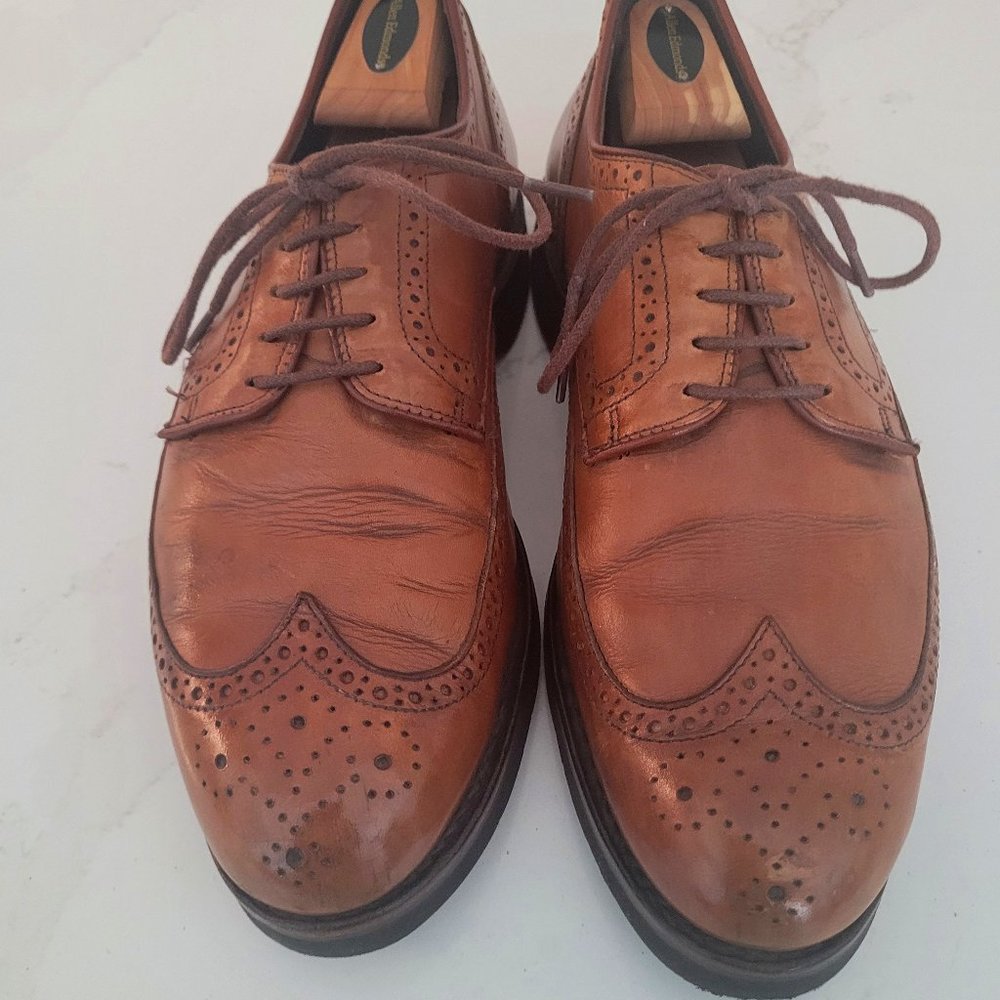 Allen Edmonds LGA Oxford in walnut sz 10.5D